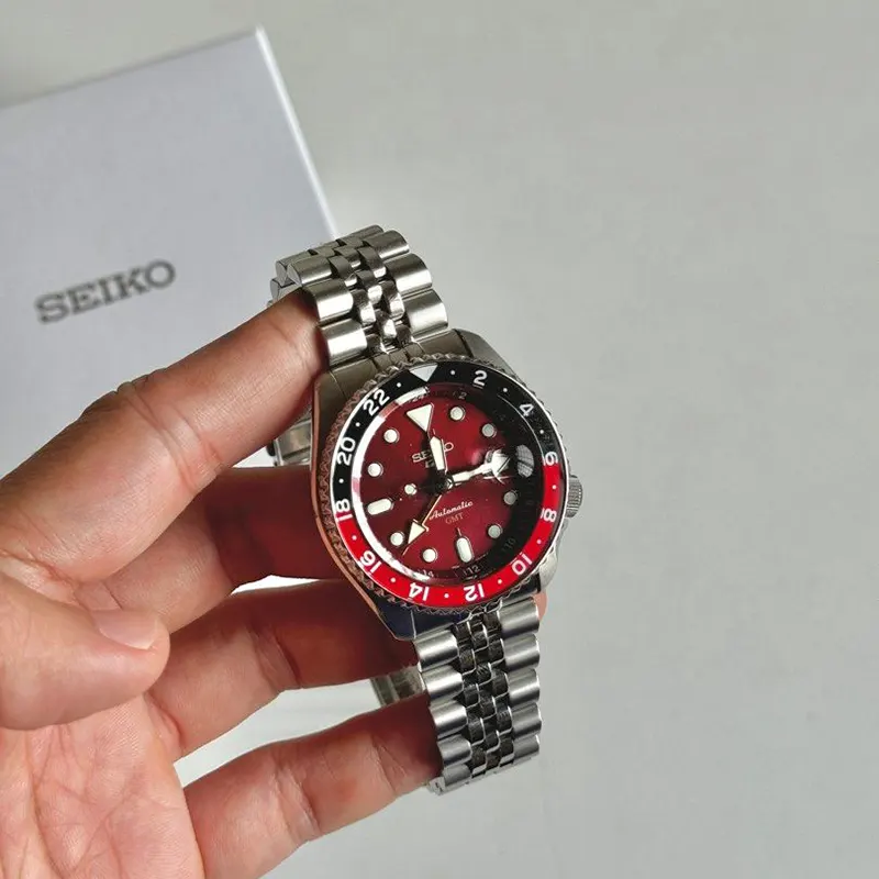 Seiko 5 Sports GMT Red Passion Limited Edition Men’s Watch- SSK031K1